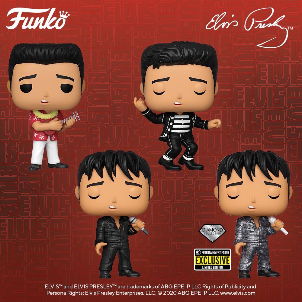Funko Pop Rocks Elvis Prestley