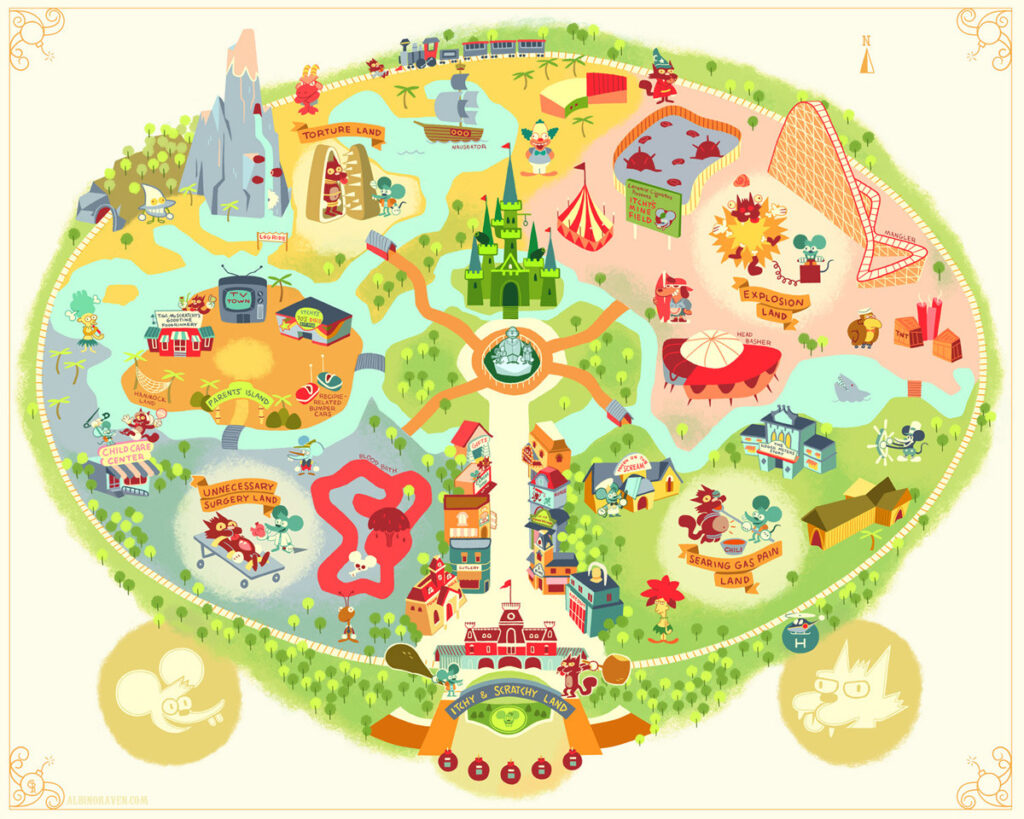 Itchy and Scratchy Land