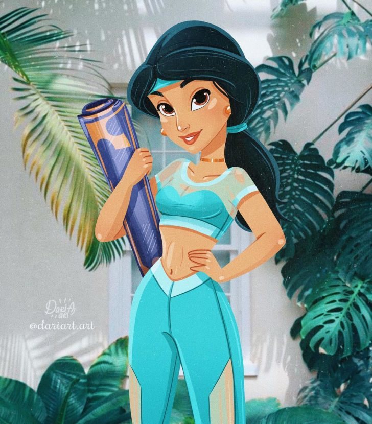 Jasmine influencer de yoga