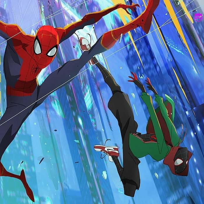 Spiderman y Miles Morales