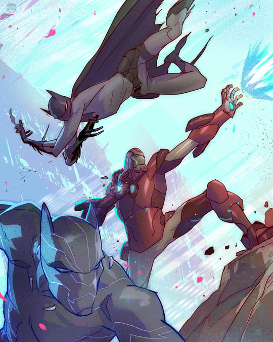 Avengers con Batman