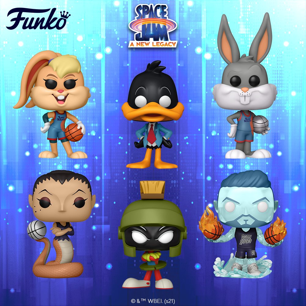 Funko Pop Space Jam 2 con Lebron James