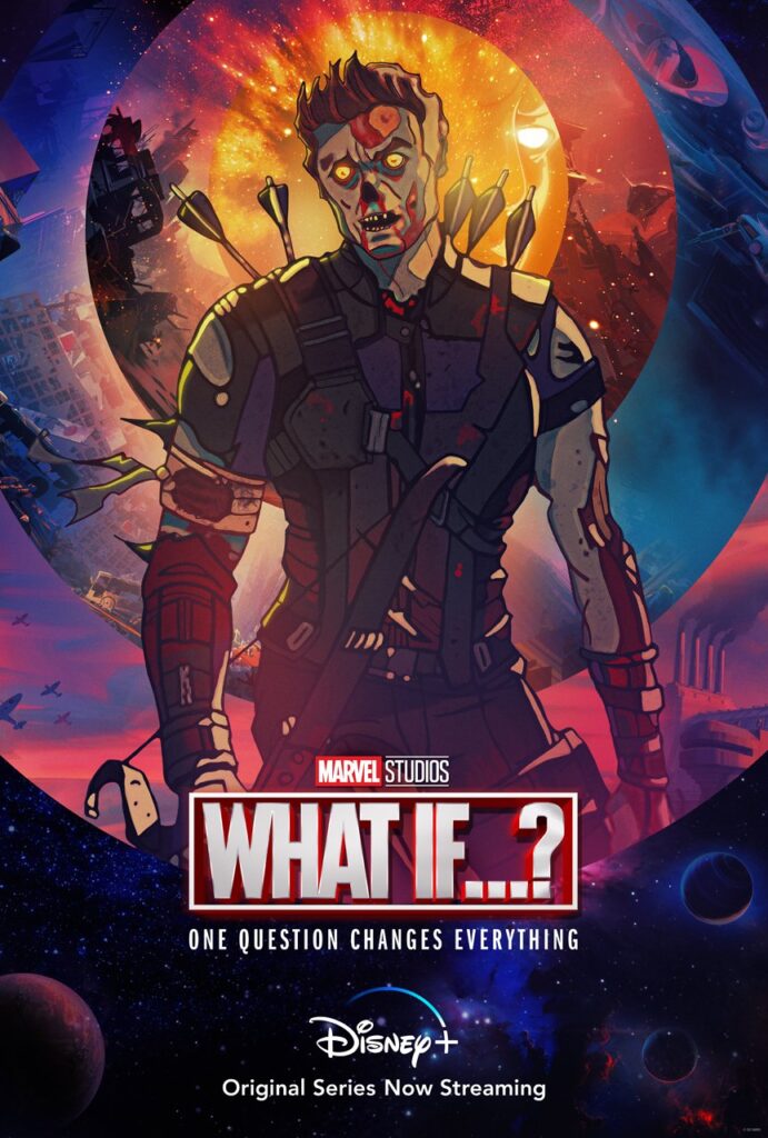 what if poster what if marvel capitulo 5 - hawkeye zombie