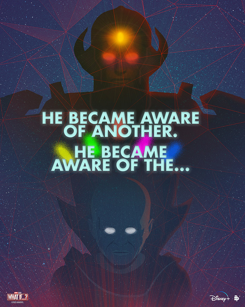 what if poster what if marvel capitulo 8 - The Watcher y Ultron