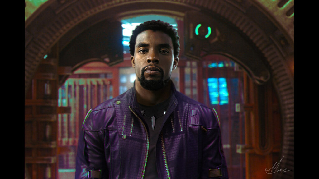 Marvel What If Tchalla Starlord Chadwick Boseman