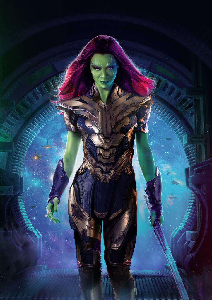 Marvel What If Gamora Zoe Saldana