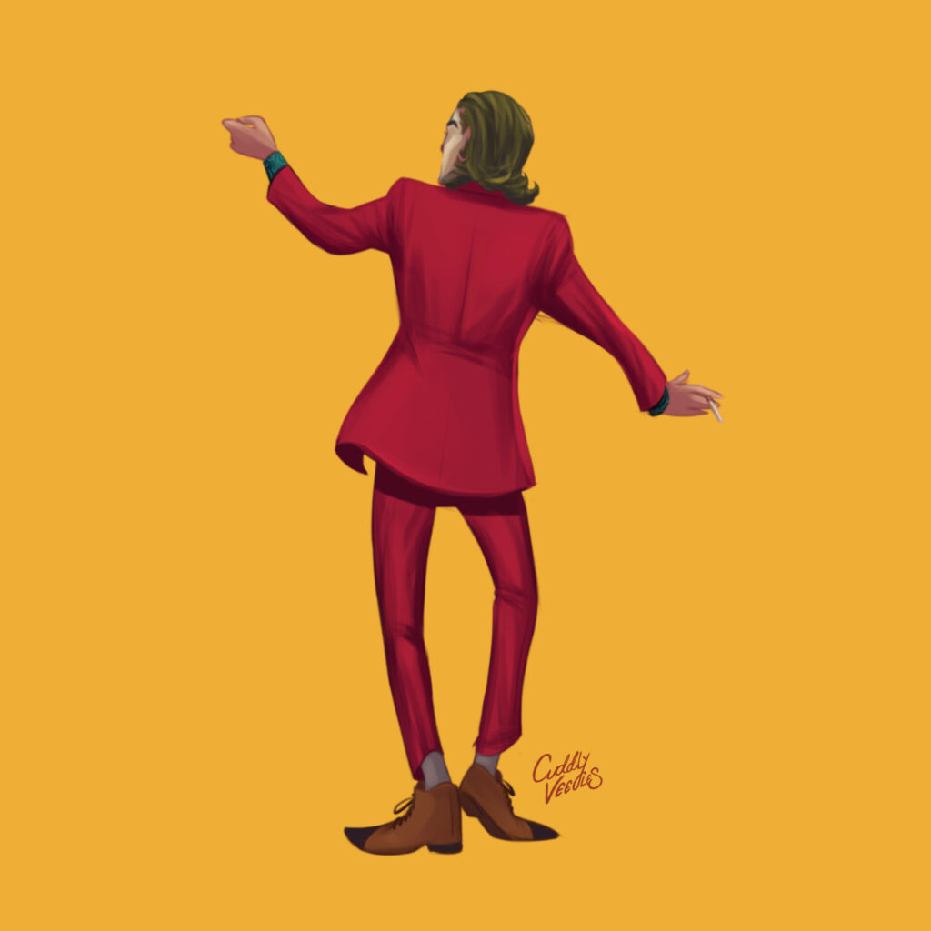 Joker Joaquin Phoenix dibujo