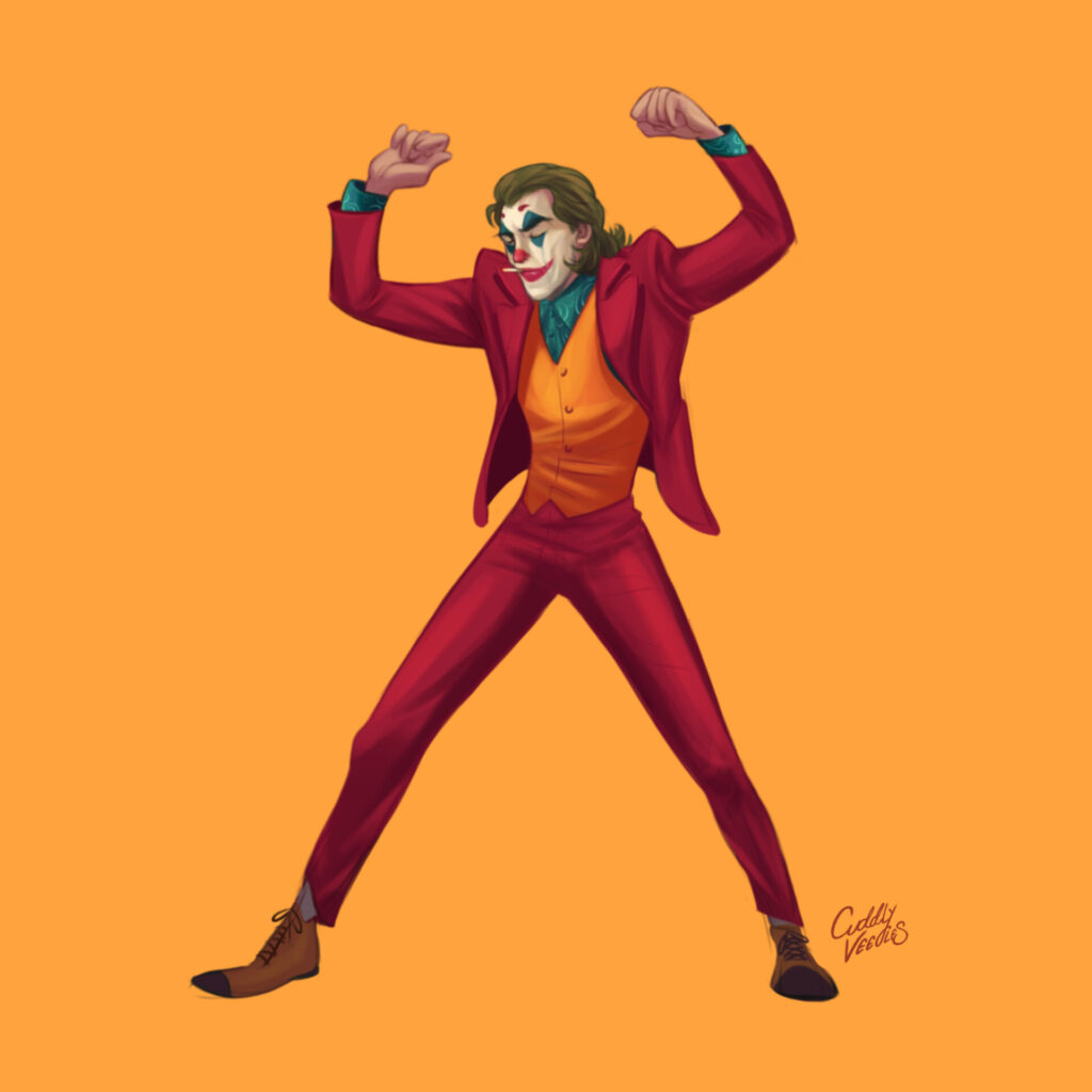 Joker Joaquin Phoenix dibujo