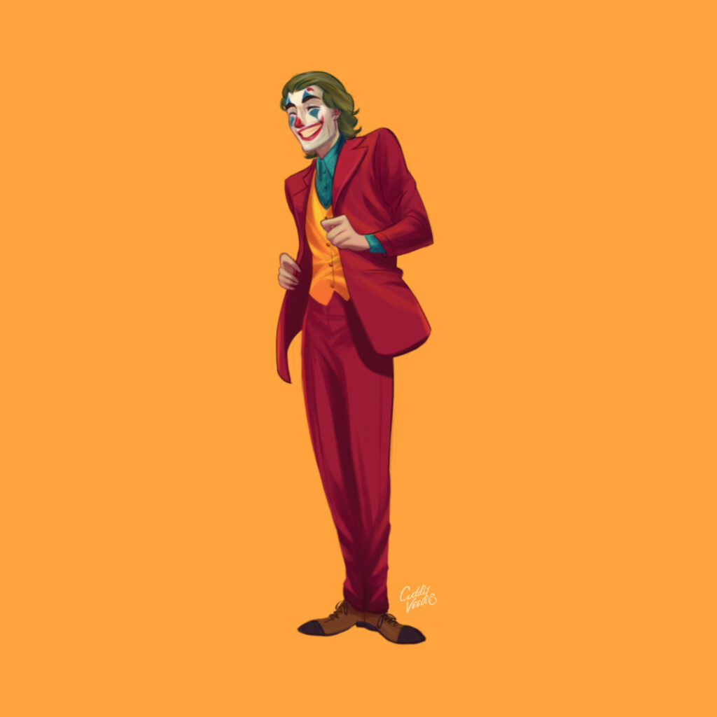Joker Joaquin Phoenix dibujo