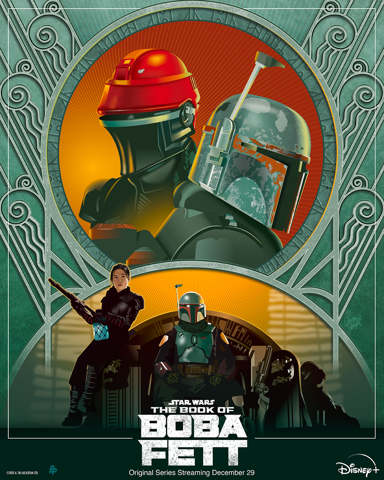 The book of boba fett poster