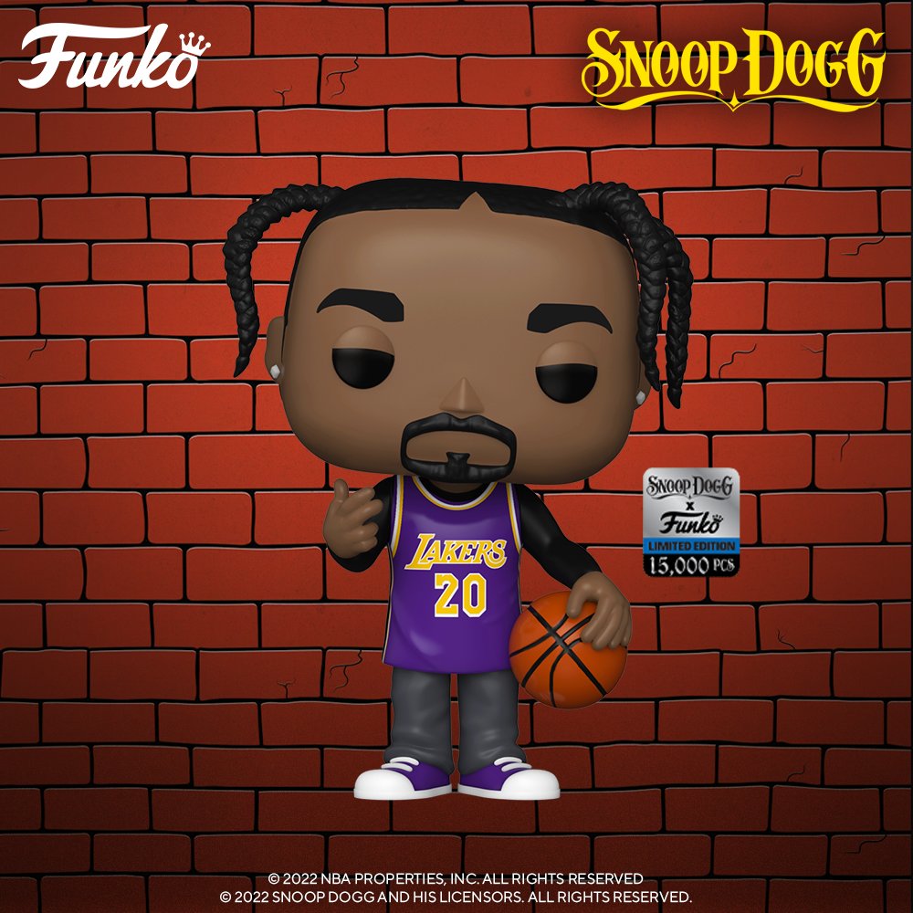 funko pop snoop dogg lakers