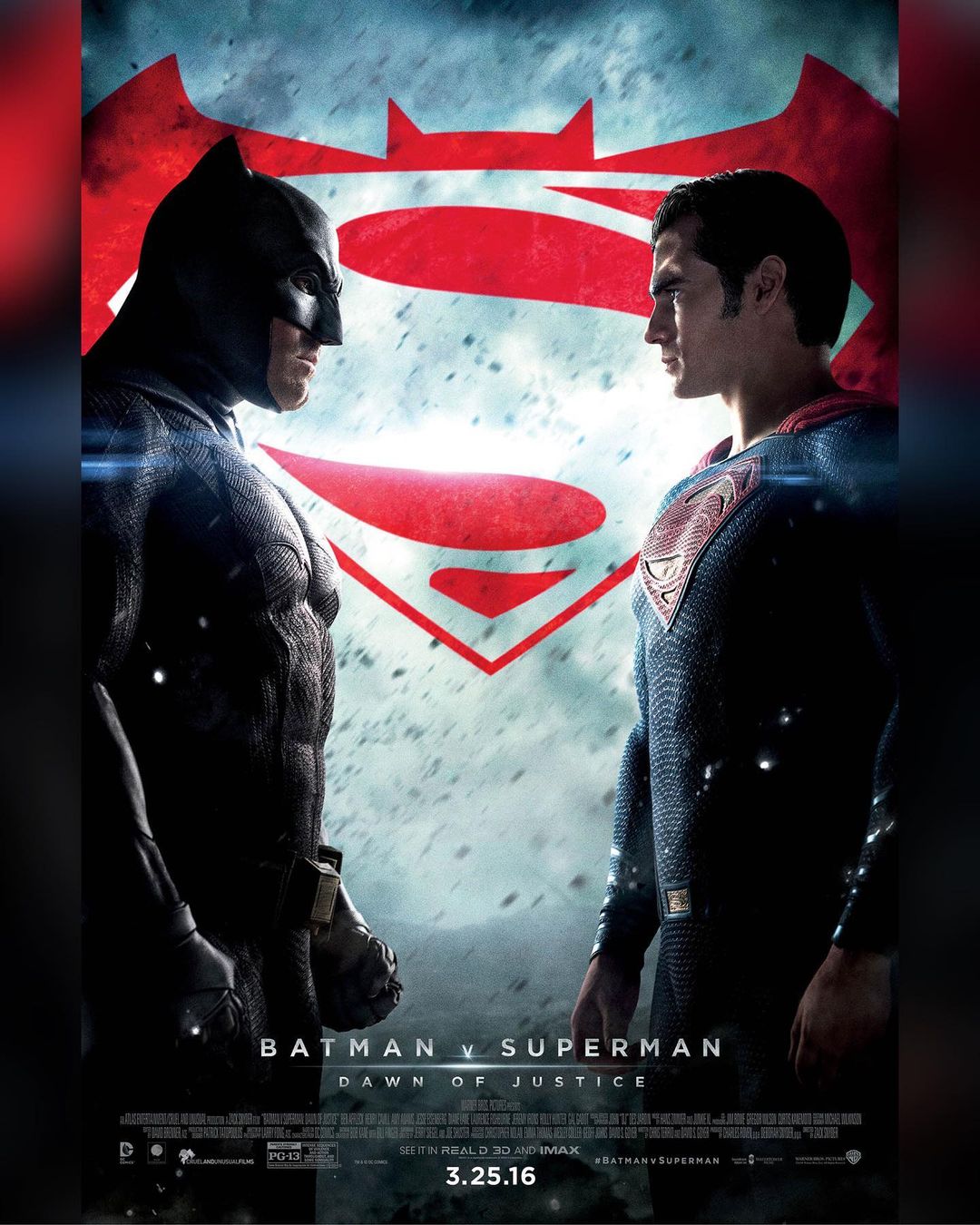 batman vs superman poster original