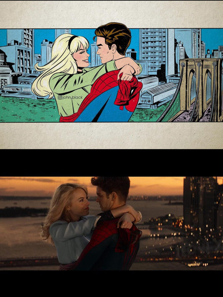 Peter Parker y Gwen Stacy