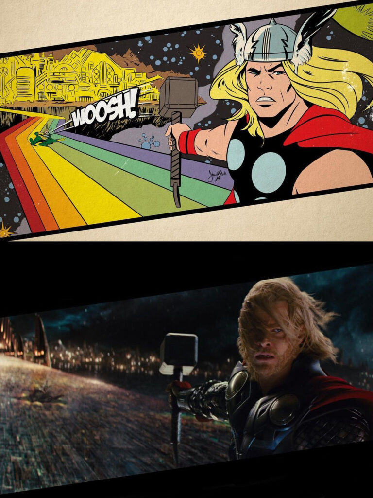 Thor con Mjolnir