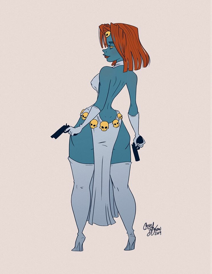 Marvel Comics Pin Up Mystique