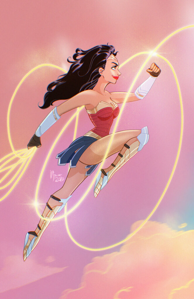 Wonder Woman pin up DC Comics