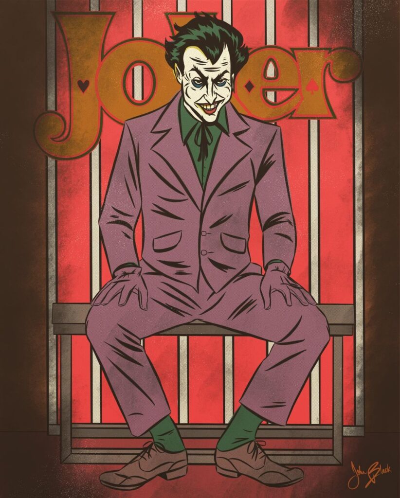 Heath Ledger Joker comic