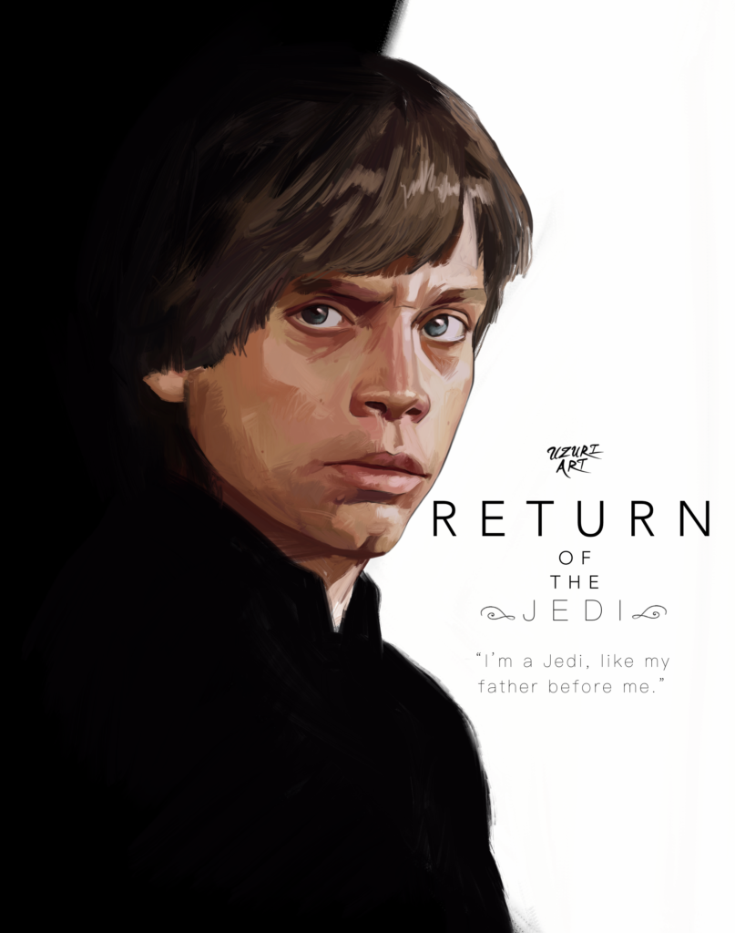 Star Wars Return of the Jedi Luke Skywalker