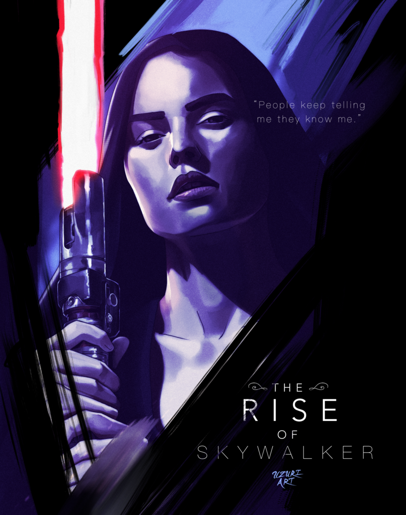 Star Wars The Rise of Skywalker dark Rey