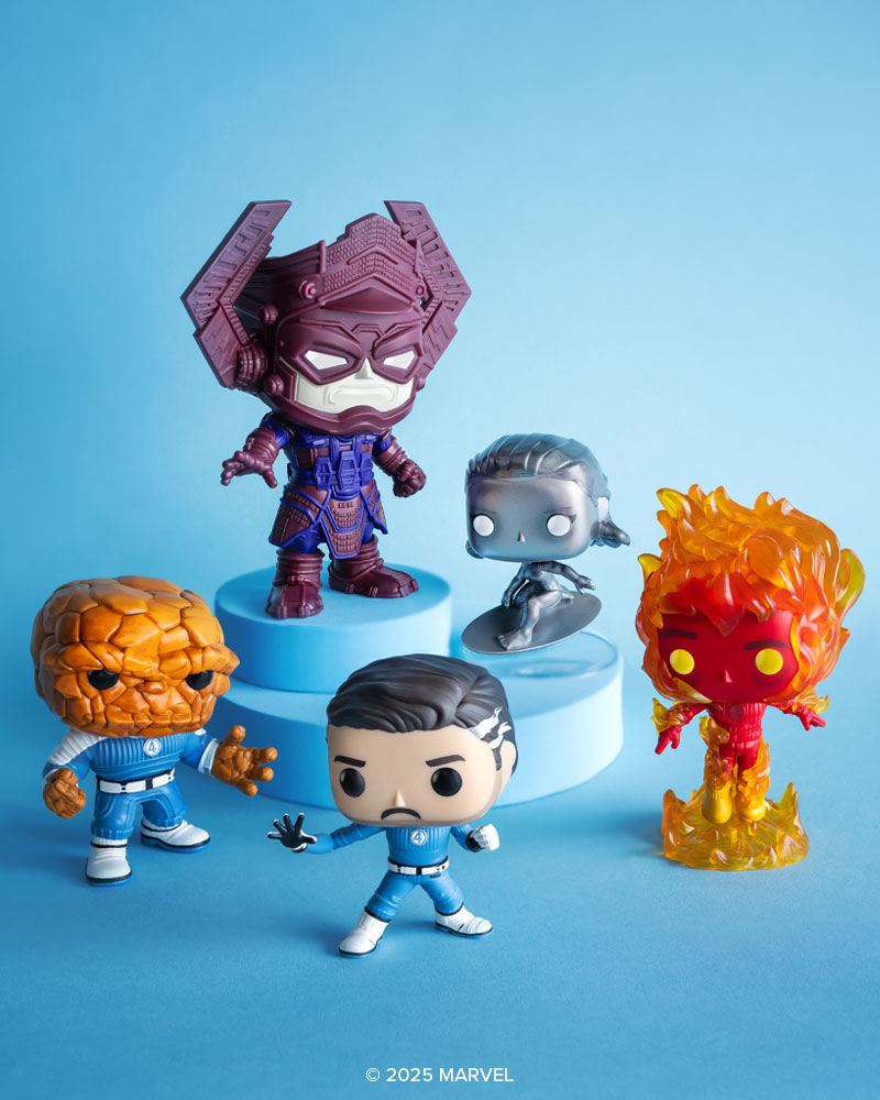 funko pop fantastic 4 first steps
